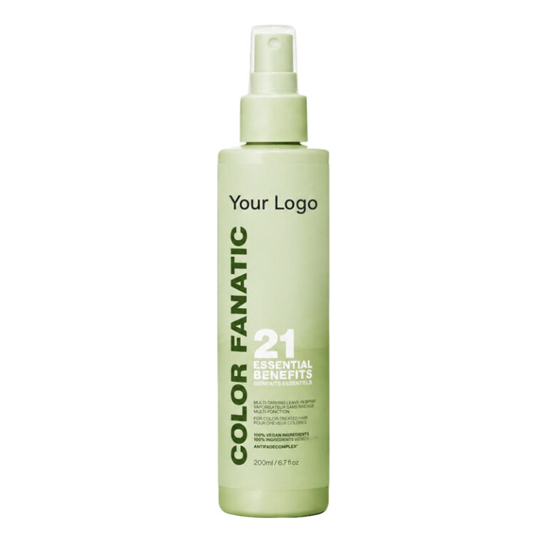 OEM 21-Benefit Multitasking Leave-In Hair Spray for private label and OEM projects